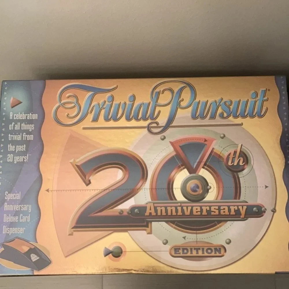 Trivial Pursuit 20th Anniversary Edition Hasbro- New Still in Original Packaging